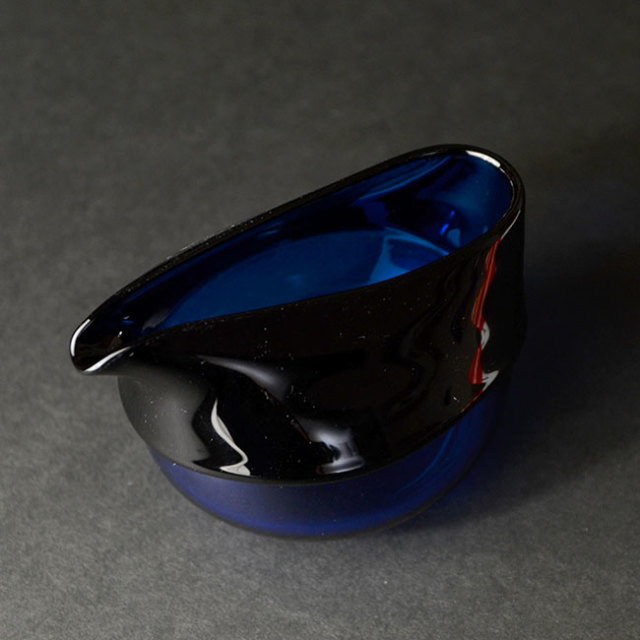 ガラス　DOMAKI ""Blue"" 酒器揃no.4　作家「飯田将平」