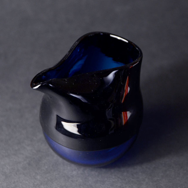 ガラス　DOMAKI ""Blue"" 酒器揃no.5　作家「飯田将平」