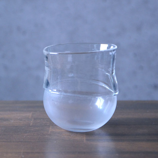 ガラス　DOMAKI “Clear” カップ（丸）　作家「飯田将平」