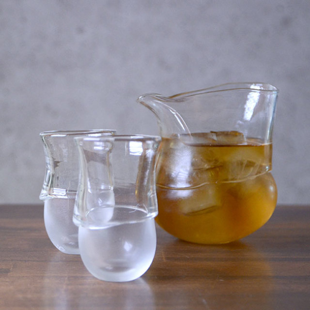 ガラス　DOMAKI “Clear” 酒器揃no.6　作家「飯田将平」