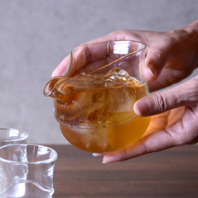 ガラス　DOMAKI “Clear” 酒器揃no.7　作家「飯田将平」