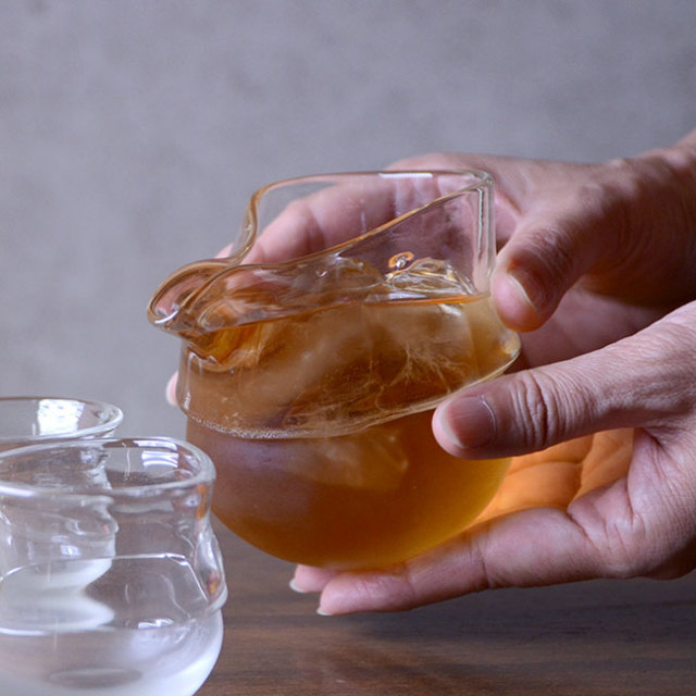 ガラス　DOMAKI “Clear” 酒器揃no.8　作家「飯田将平」