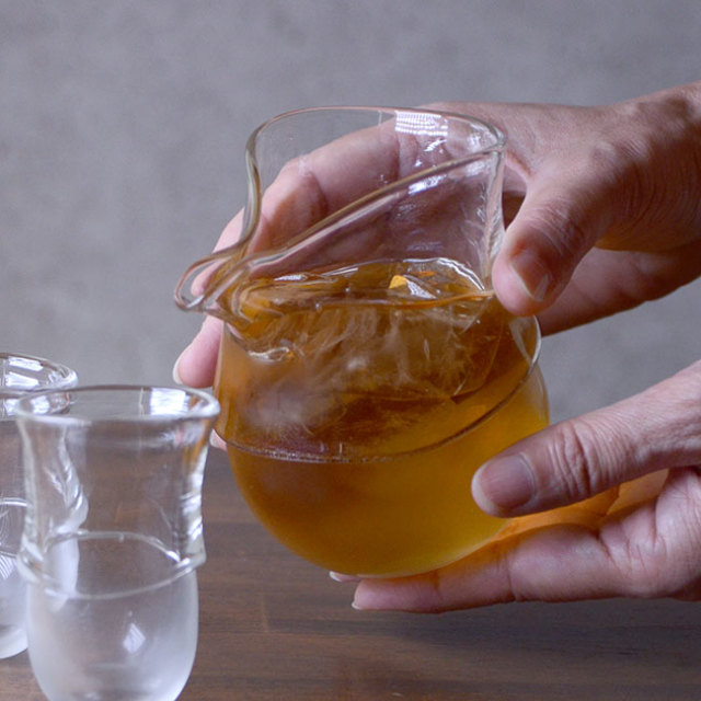 ガラス　DOMAKI “Clear” 酒器揃no.9　作家「飯田将平」