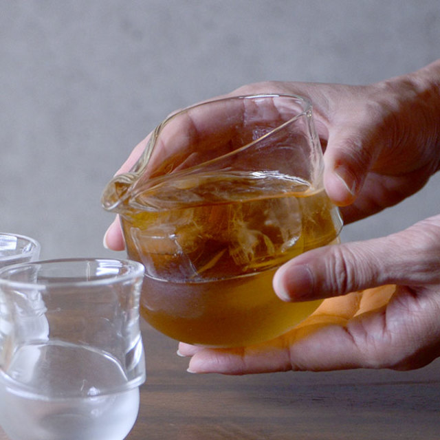 ガラス　DOMAKI “Clear” 酒器揃no.10　作家「飯田将平」