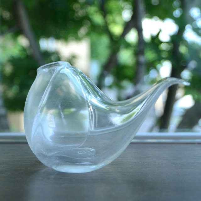 ガラス　DOMAKI “Clear” 注器　作家「飯田将平」