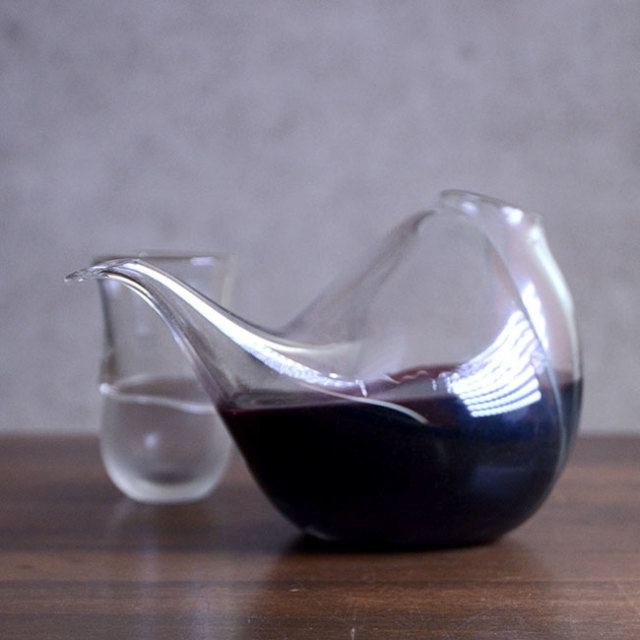 ガラス　DOMAKI “Clear” 注器　作家「飯田将平」