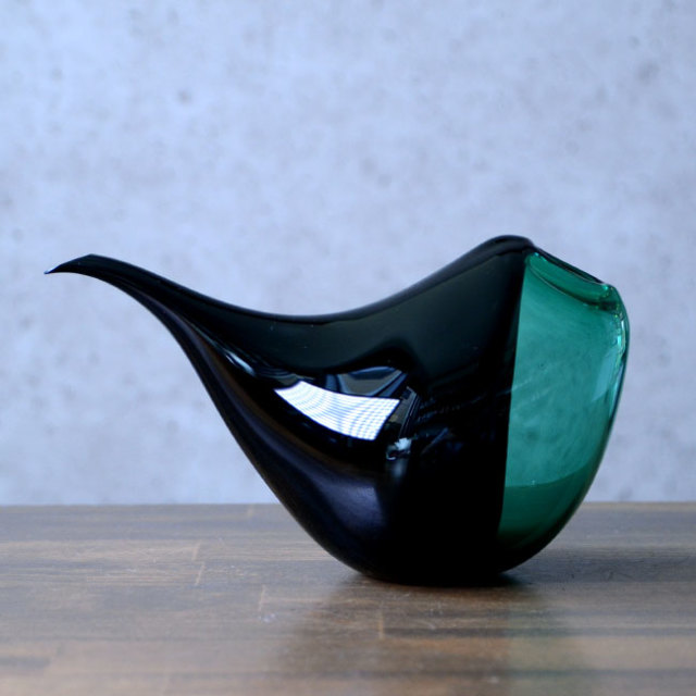 ガラス　DOMAKI “Green” 注器　作家「飯田将平」