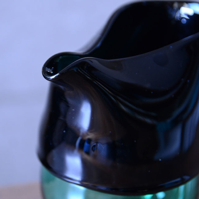 ガラス　DOMAKI “Green” 注器（SI-050）　作家「飯田将平」