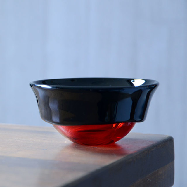 ガラス DOMAKI “Red” ボウル（SI-062） 作家「飯田将平」