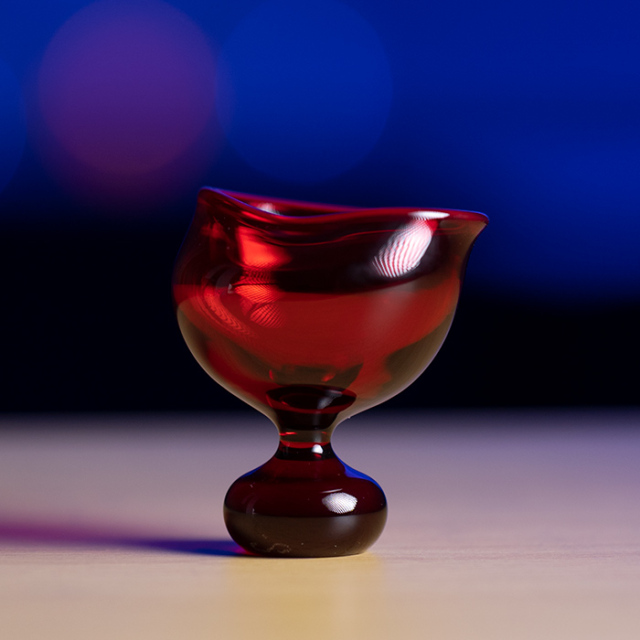 ガラス　ワイングラス　作家　飯田将平