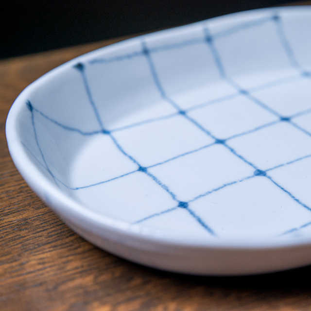 中皿　作家「小長谷節子」