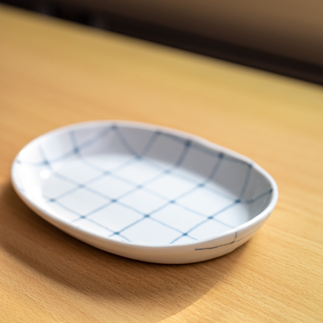 中皿　作家「小長谷節子」