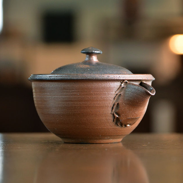 常滑宝瓶（共箱付A）　作家「山田想」 