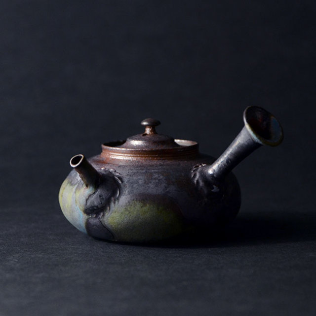 常滑急須（共箱付no.2） 作家「山田想」