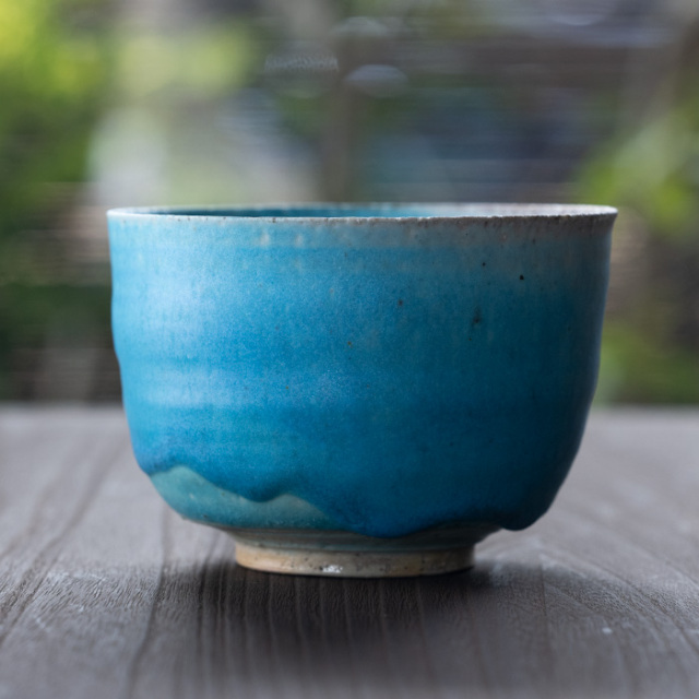 抹茶茶碗 作家　山田想