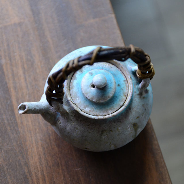 共箱付】青土瓶 (SOY-341) 作家「山田想」