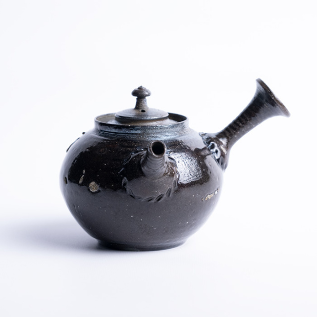 共箱付】常滑急須 (SOY-438) 作家「山田想」