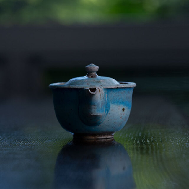 茶器 |【共箱付】青宝瓶 (SOY-570) 作家「山田想」