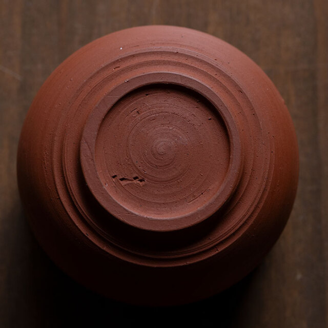 抹茶茶碗 |【共箱付】朱泥茶碗 (SOY-583) 作家「山田想」