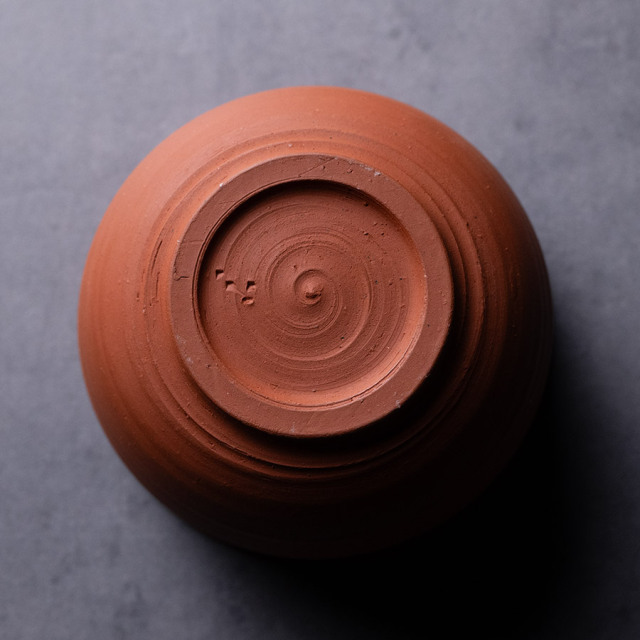 抹茶茶碗 |【共箱付】朱泥茶碗 (SOY-604) 作家「山田想」