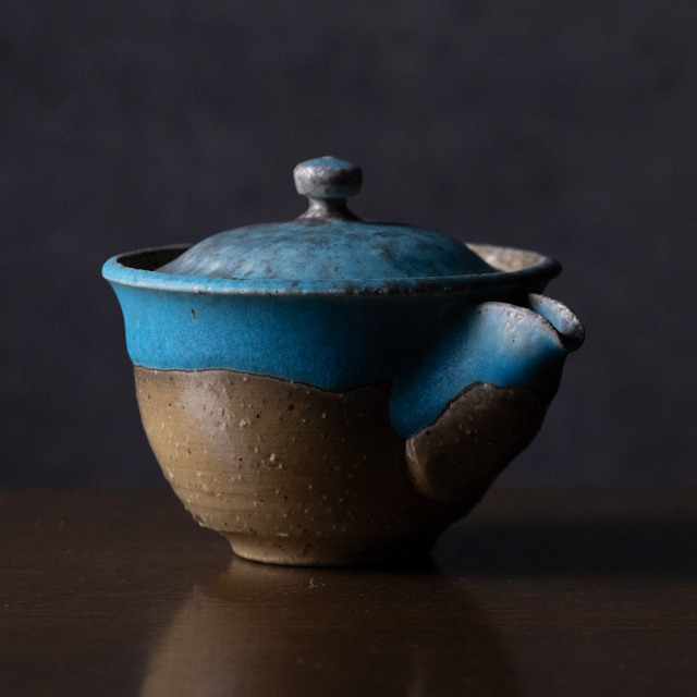 茶器 |【共箱付】青宝瓶 (SOY-605) 作家「山田想」
