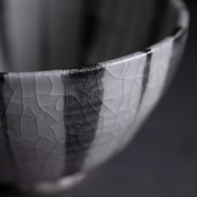 長石釉十草文福碗（丼） ver2 作家「佐々木好正」