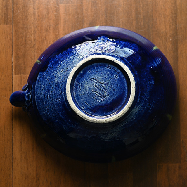 和食器 瑠璃釉銀彩片口鉢(SS-108) 作家「佐々木好正」