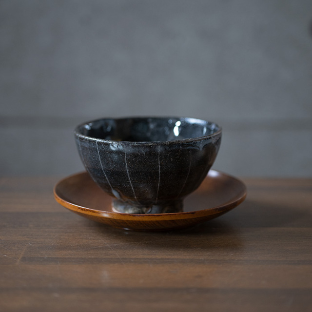 和食器 | 湯呑｜ 鼠志野汲出湯呑(SS-120) 作家「佐々木好正」