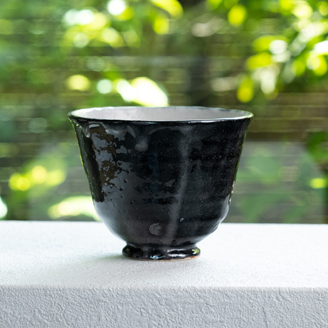 鼠志野　志野焼　角鉢　鉄絵　すすきの図　蔵出し　５客 鼠志野志野焼角鉢鉄絵すすきの図蔵出し5客