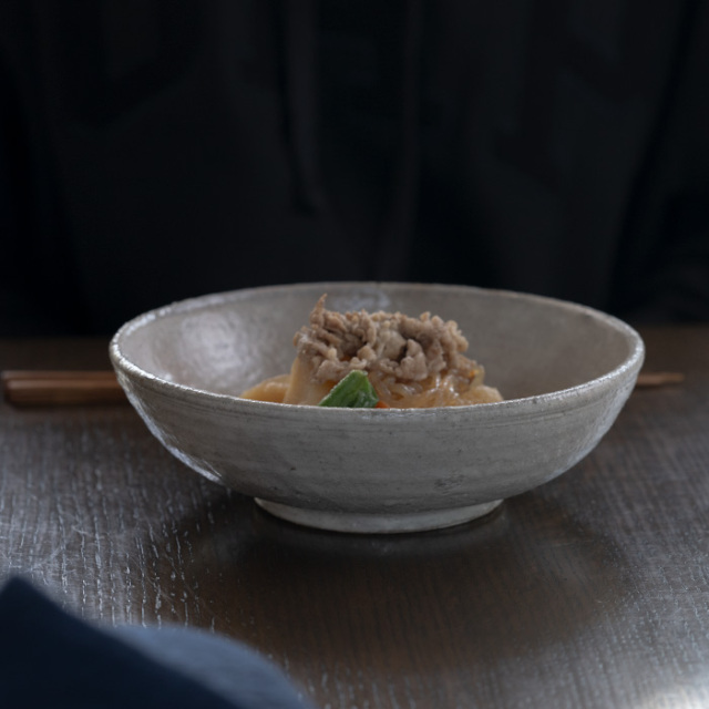 和食器 | 中鉢｜粉引丸鉢 (SS-125) 作家「佐々木好正」