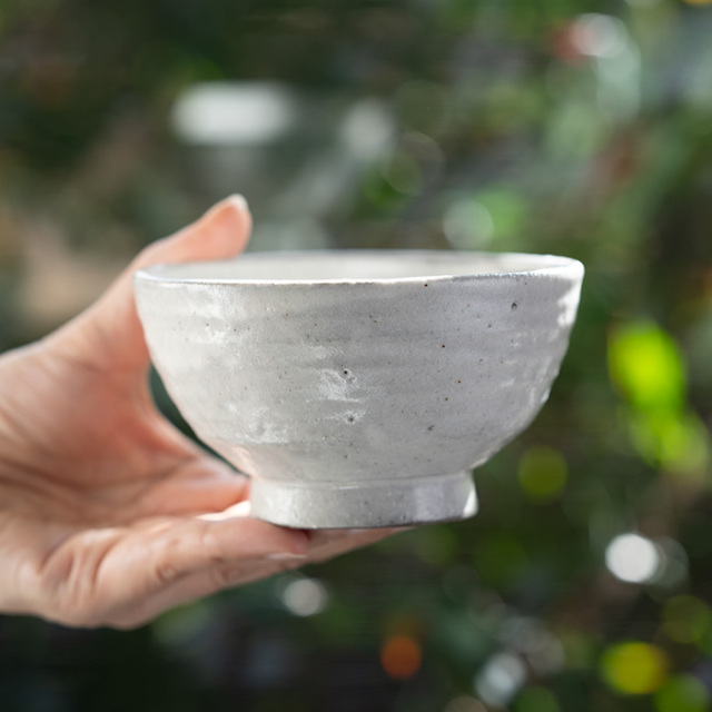 和食器 | ご飯茶碗｜粉引飯碗 (SS-126) 作家「佐々木好正」