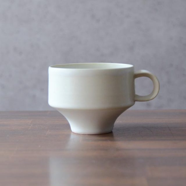カップホワイト　作家「山本壮平」