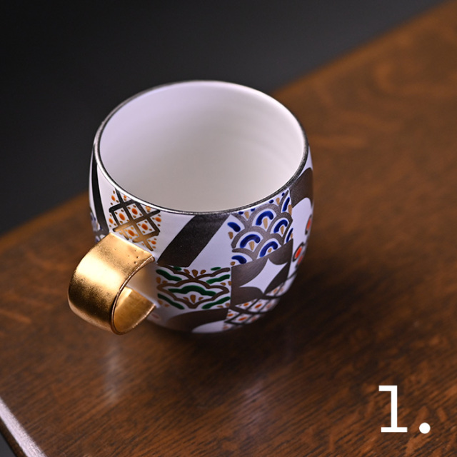 京焼色絵マグカップ（SY-037） 作家「山本壮平」
