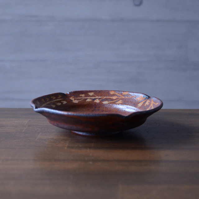 絵志野皿（中） 作家「林 健人」