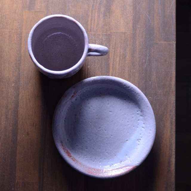 コーヒーカップ　作家「林健人」