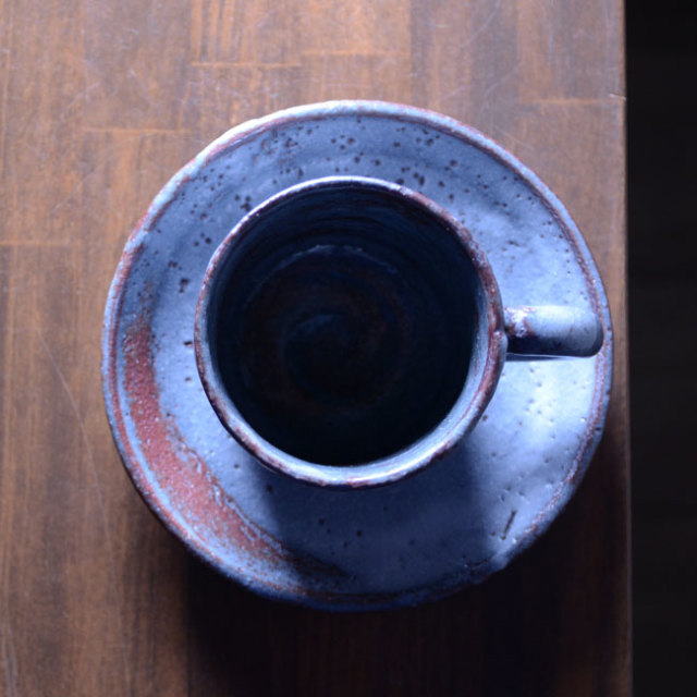 コーヒーカップ　作家「林健人」