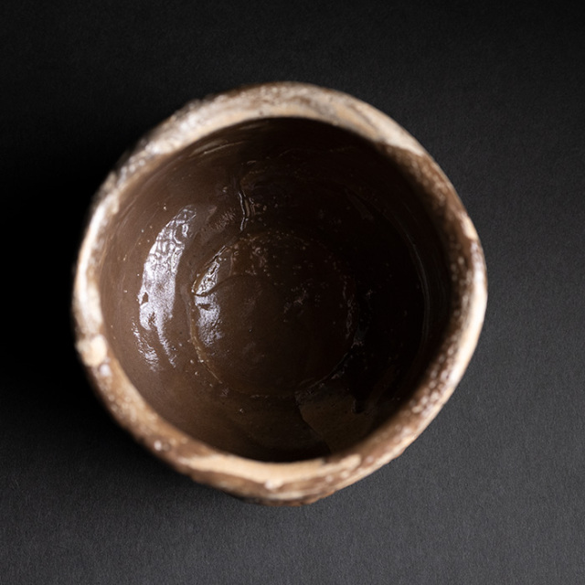 現代　美濃焼　抹茶茶碗