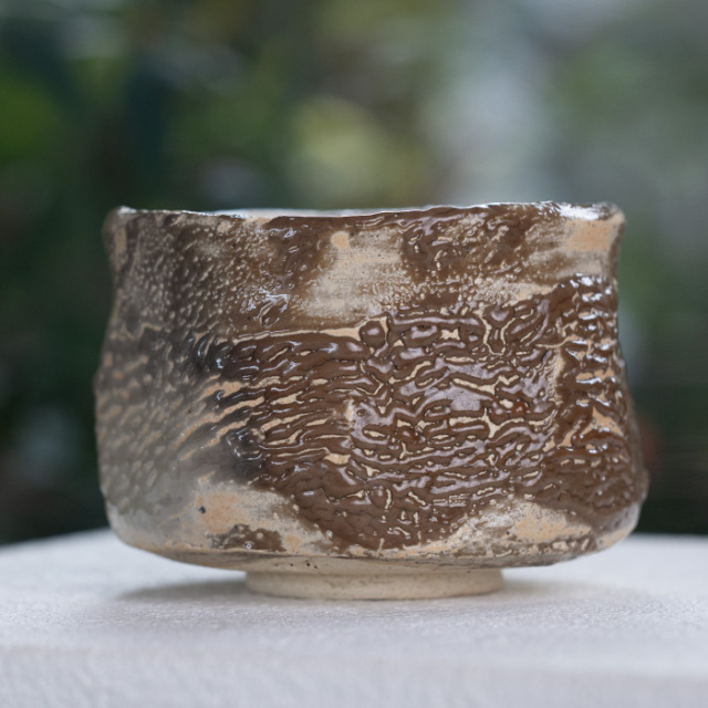 現代　美濃焼　抹茶茶碗