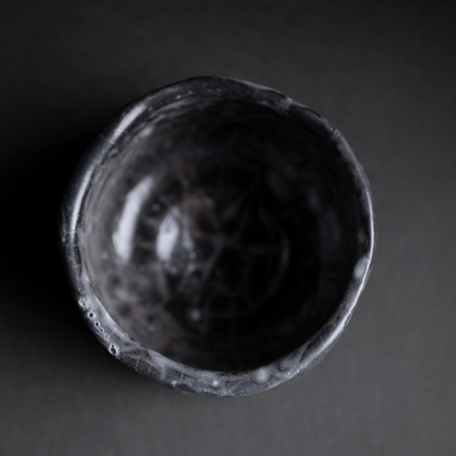 現代　美濃焼　抹茶茶碗