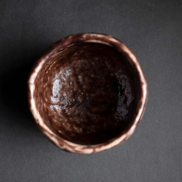 抹茶碗 | 伽羅色茶碗 (TH-054) 作家「林健人」