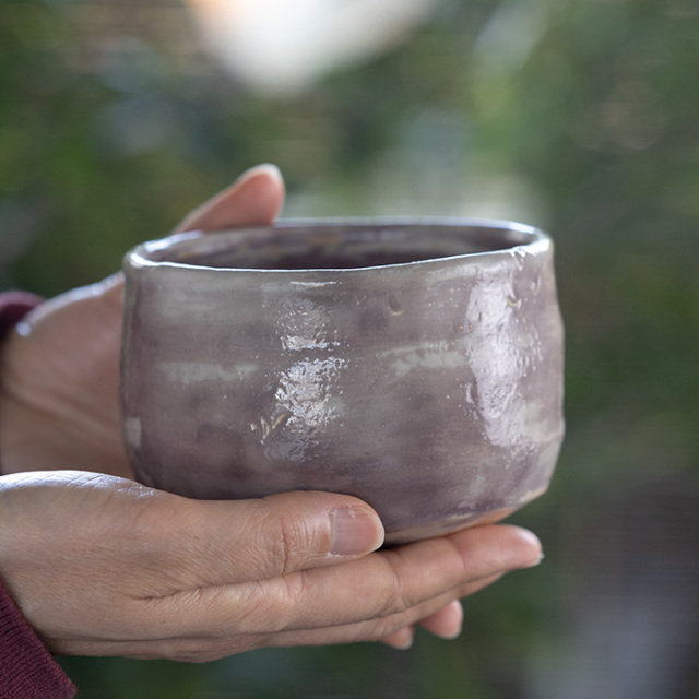 現代　美濃焼　抹茶茶碗