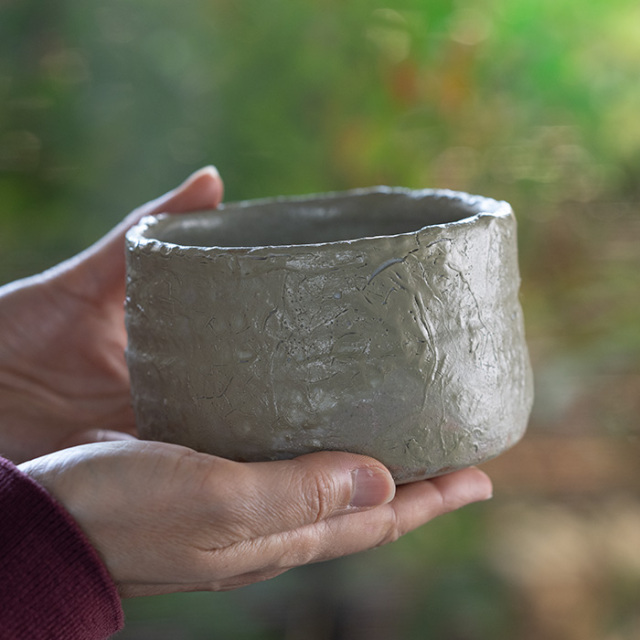 現代　美濃焼　抹茶茶碗