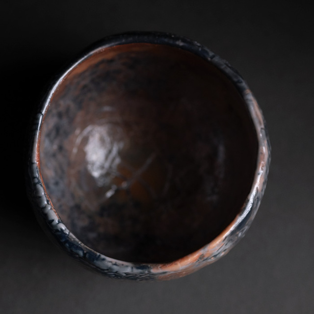 現代　美濃焼　抹茶茶碗