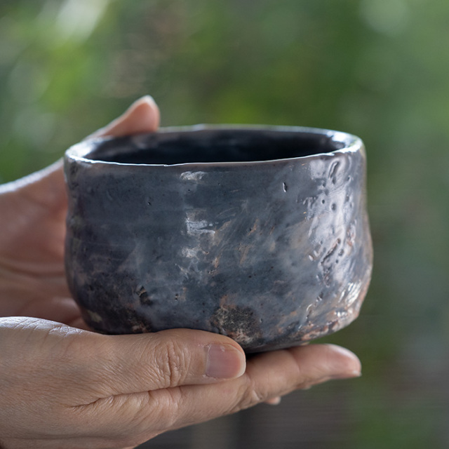 現代　美濃焼　抹茶茶碗