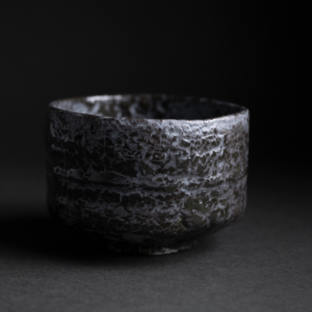 抹茶碗 | 黒茶碗 (TH-068) 作家「林健人」