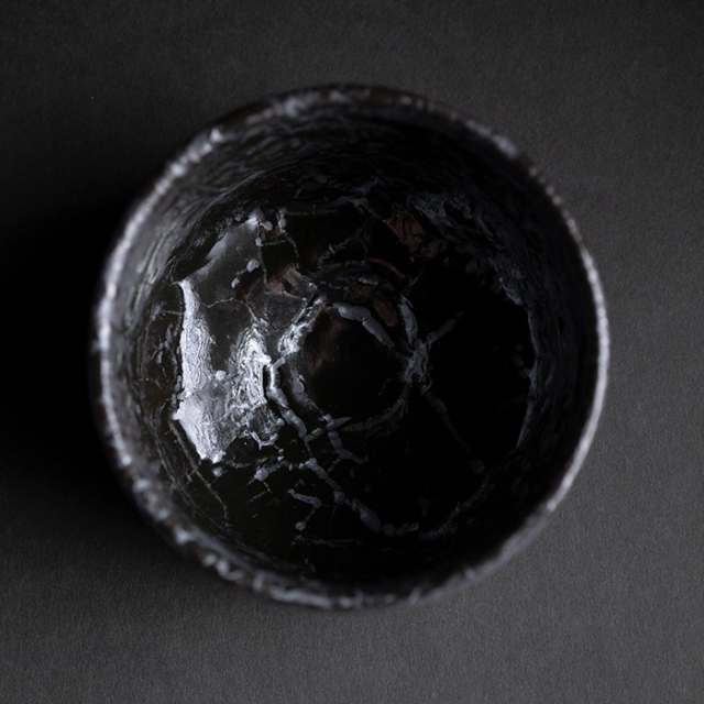 抹茶碗 | 黒茶碗 (TH-068) 作家「林健人」