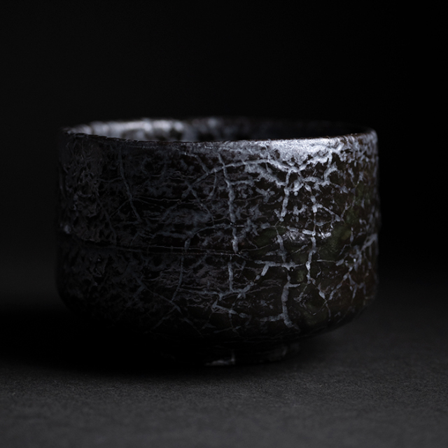 抹茶碗 | 黒茶碗 (TH-068) 作家「林健人」