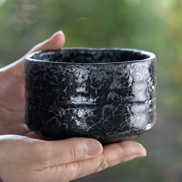 抹茶碗 | 黒茶碗 (TH-068) 作家「林健人」