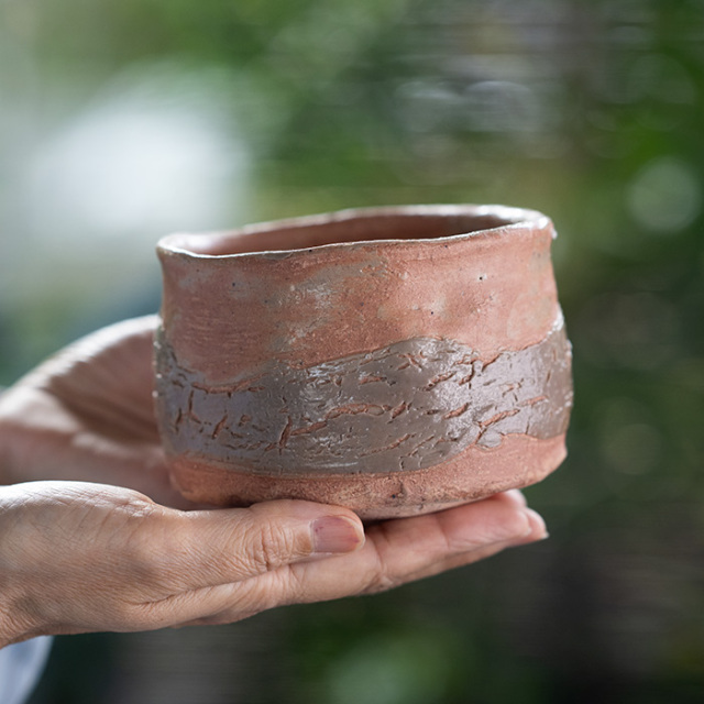 抹茶茶碗　作家　林健人