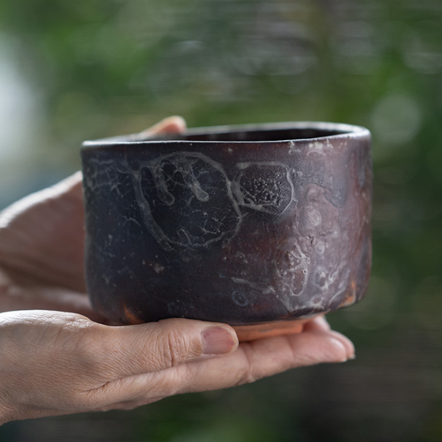 抹茶茶碗　作家　林健人